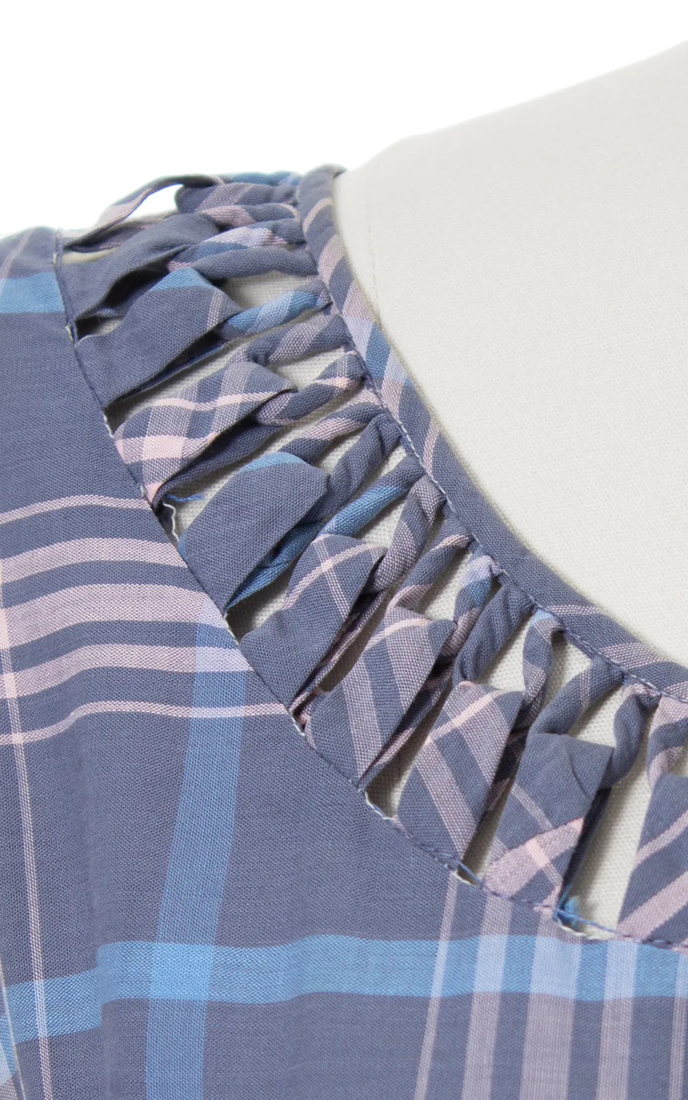 1950s Plaid Cotton Sundress & Bolero Set | medium