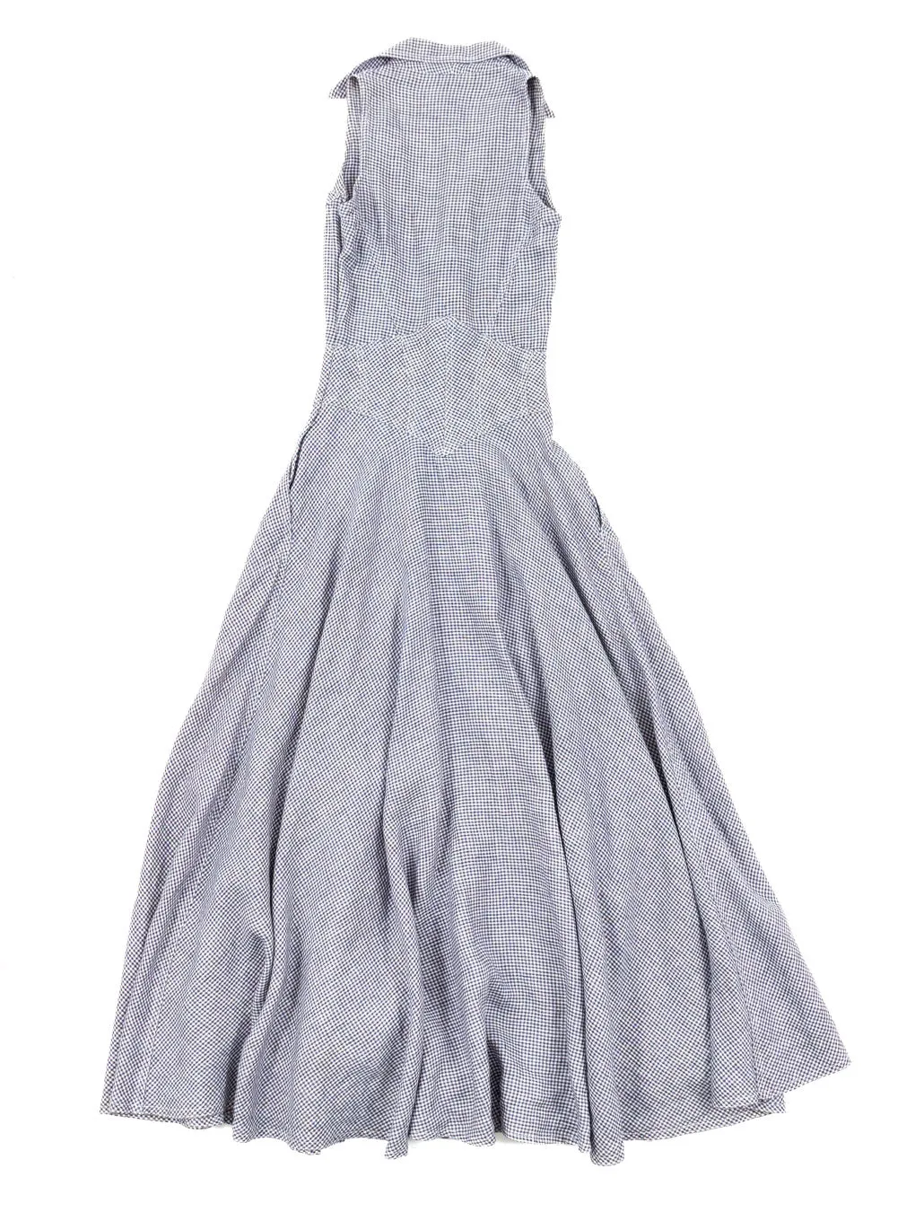 1990s Thierry Mugler Linen Sundress