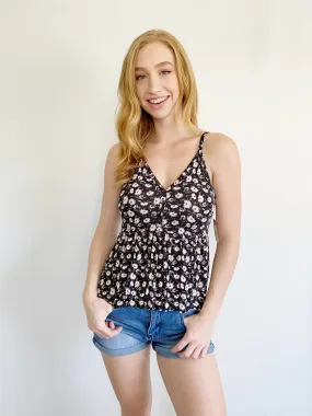 American Eagle Soft & Sexy Floral Tank Small