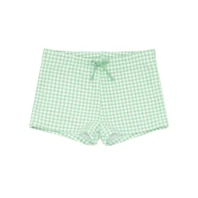 boys palm gingham brief