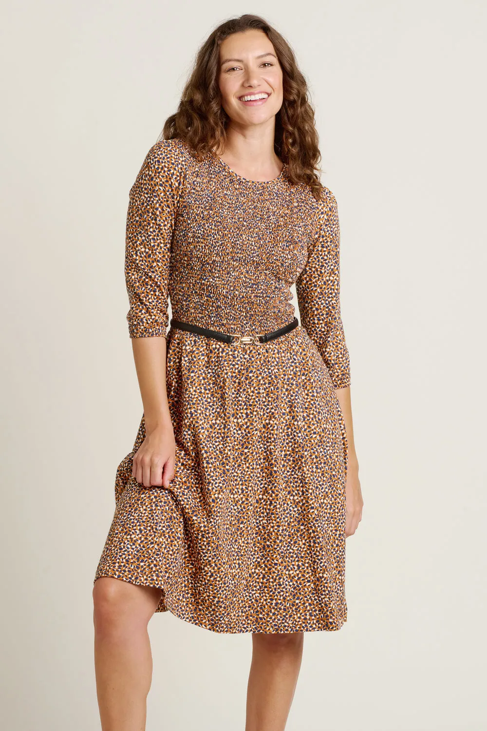 Brakeburn Painted Spot Dress