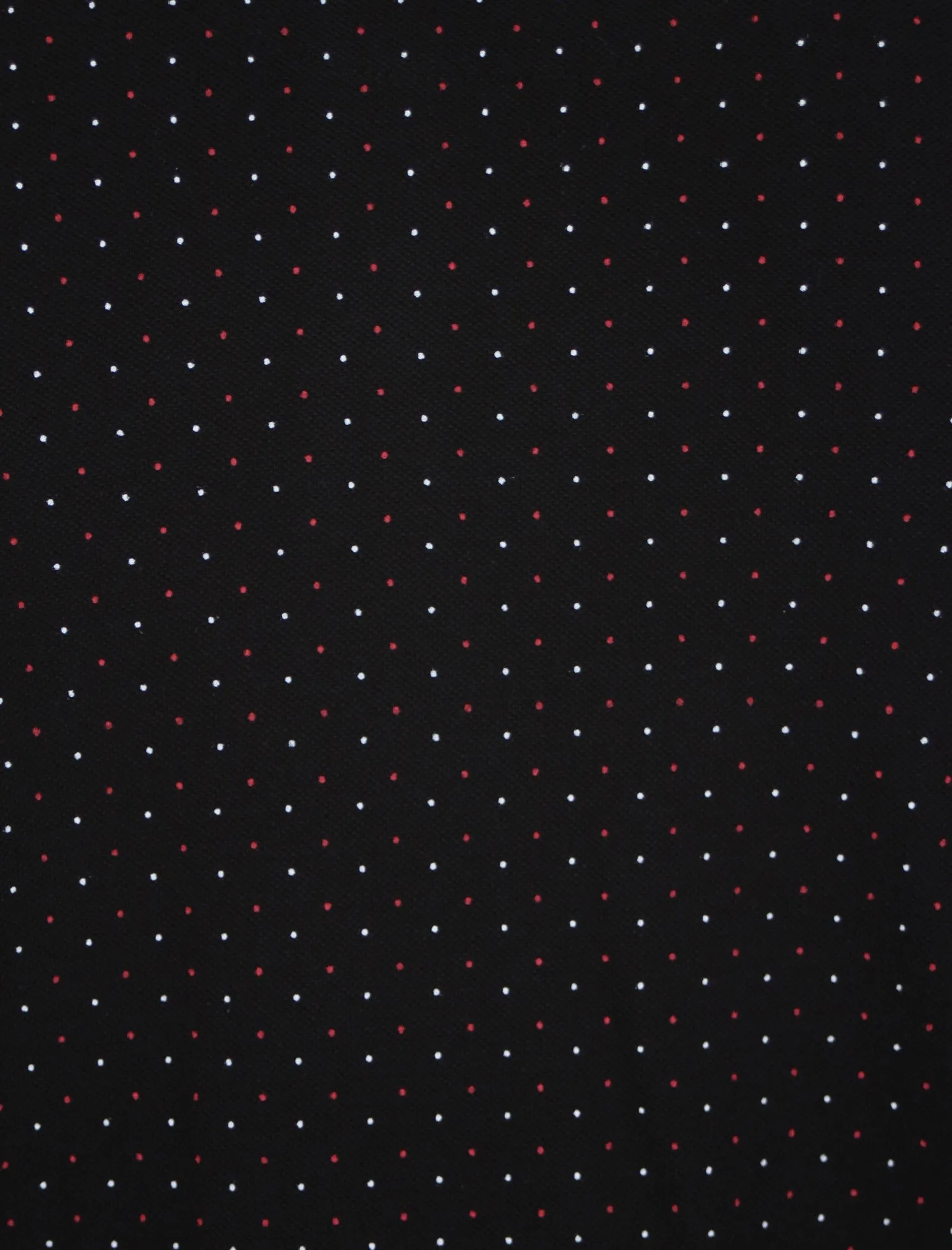 Brushwood Polkadot Polo Shirt in Black - Le Shark