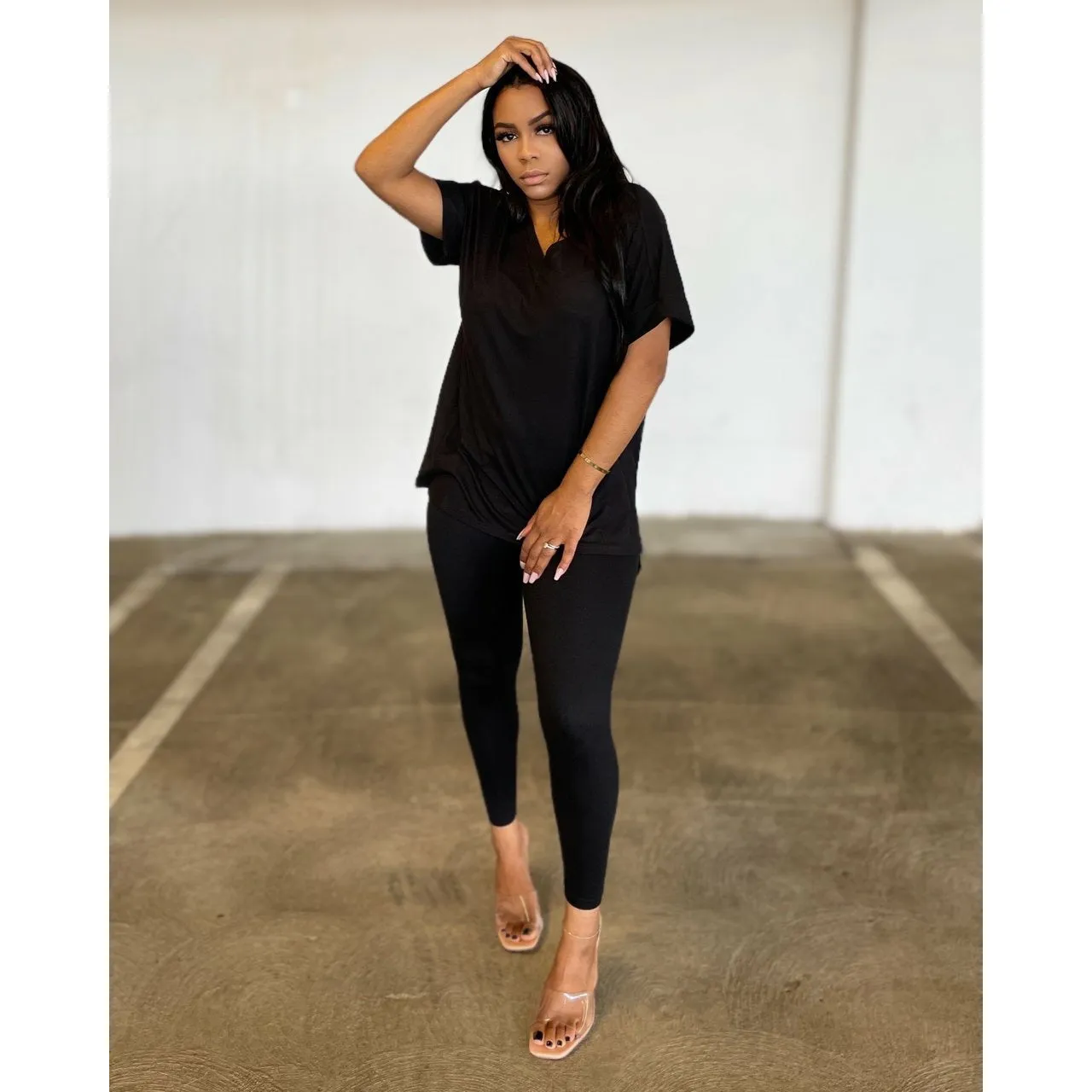 Butter Soft Legging Set | Black