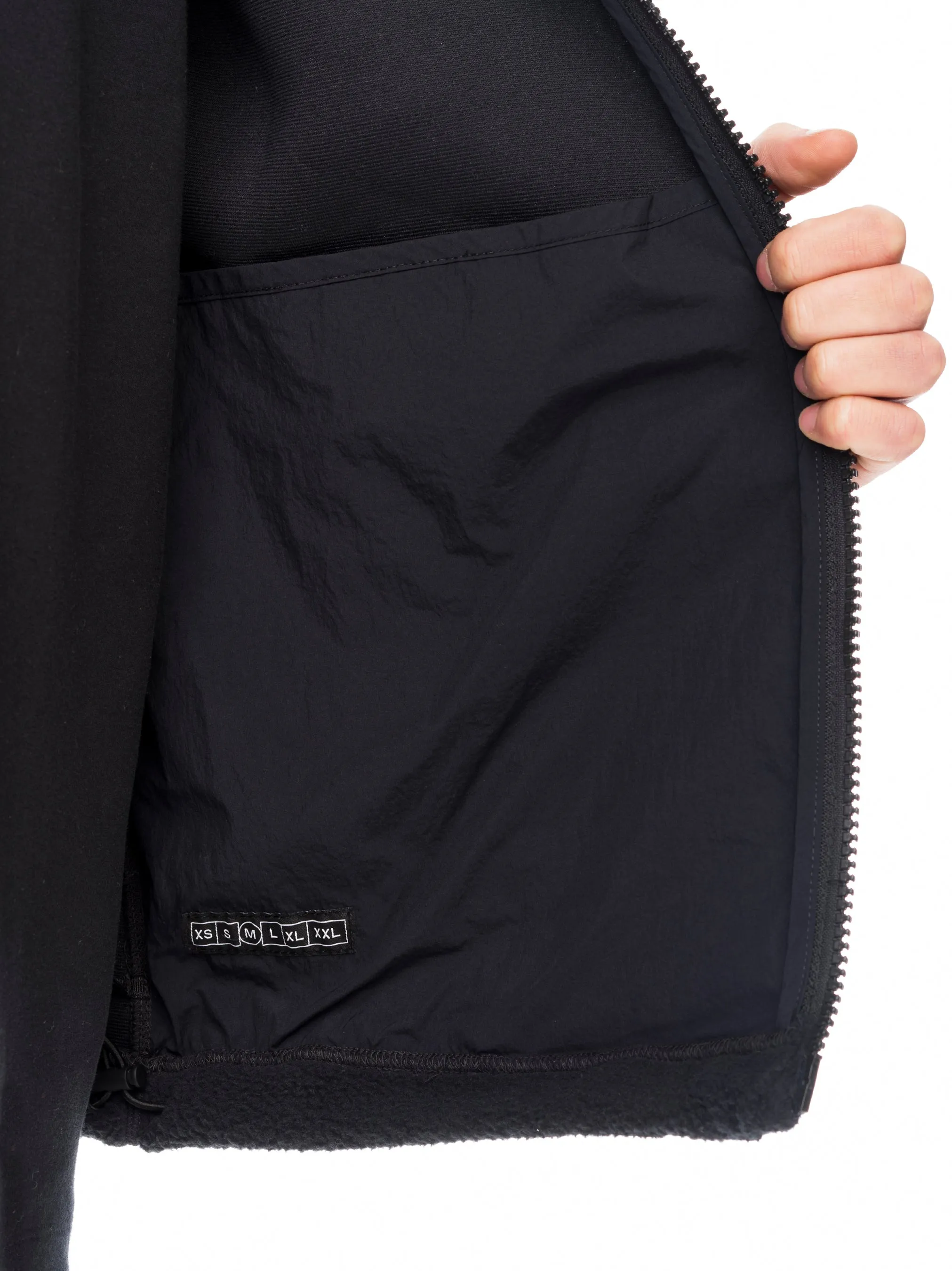 Fleece Vest - Black