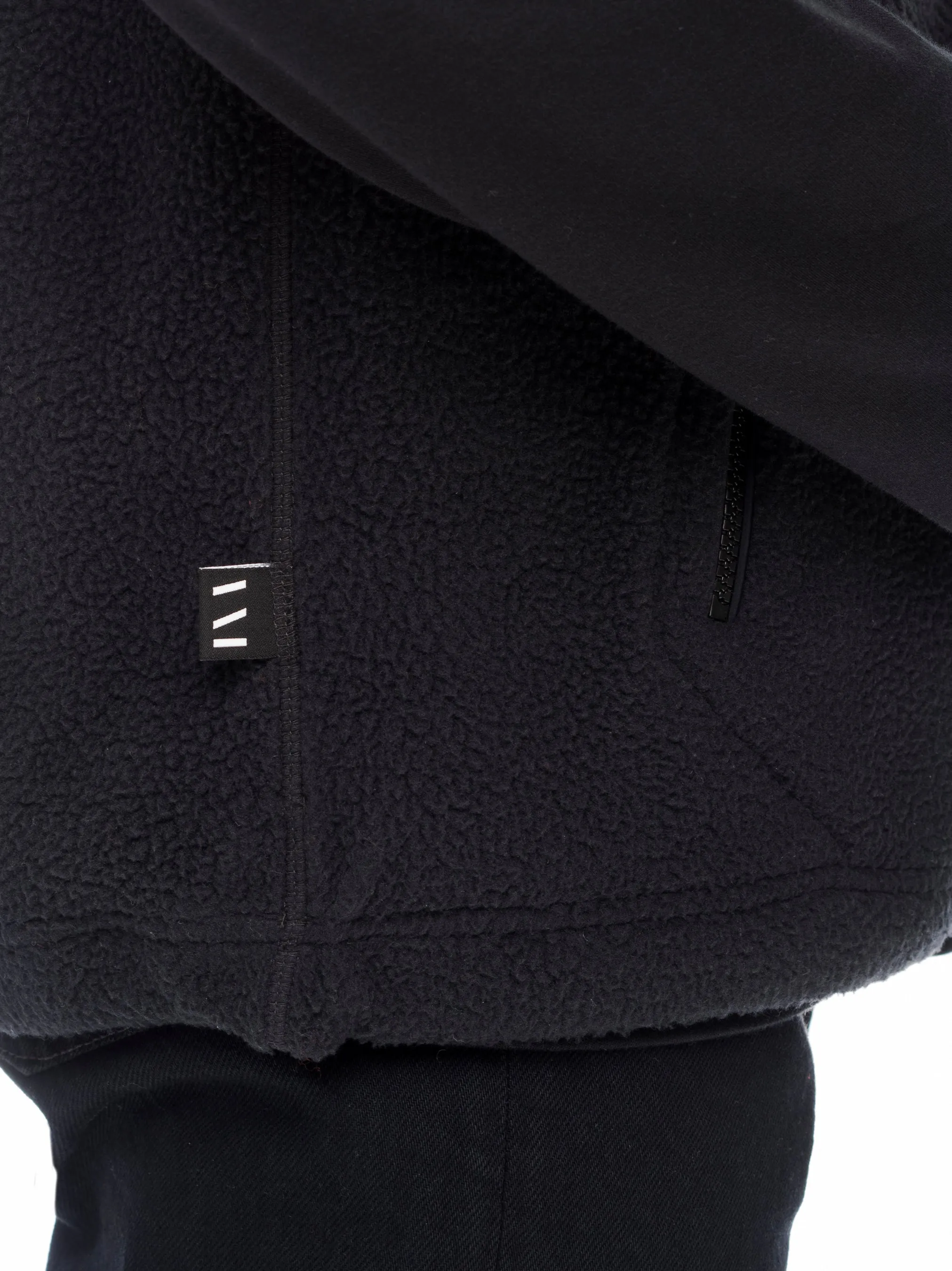 Fleece Vest - Black