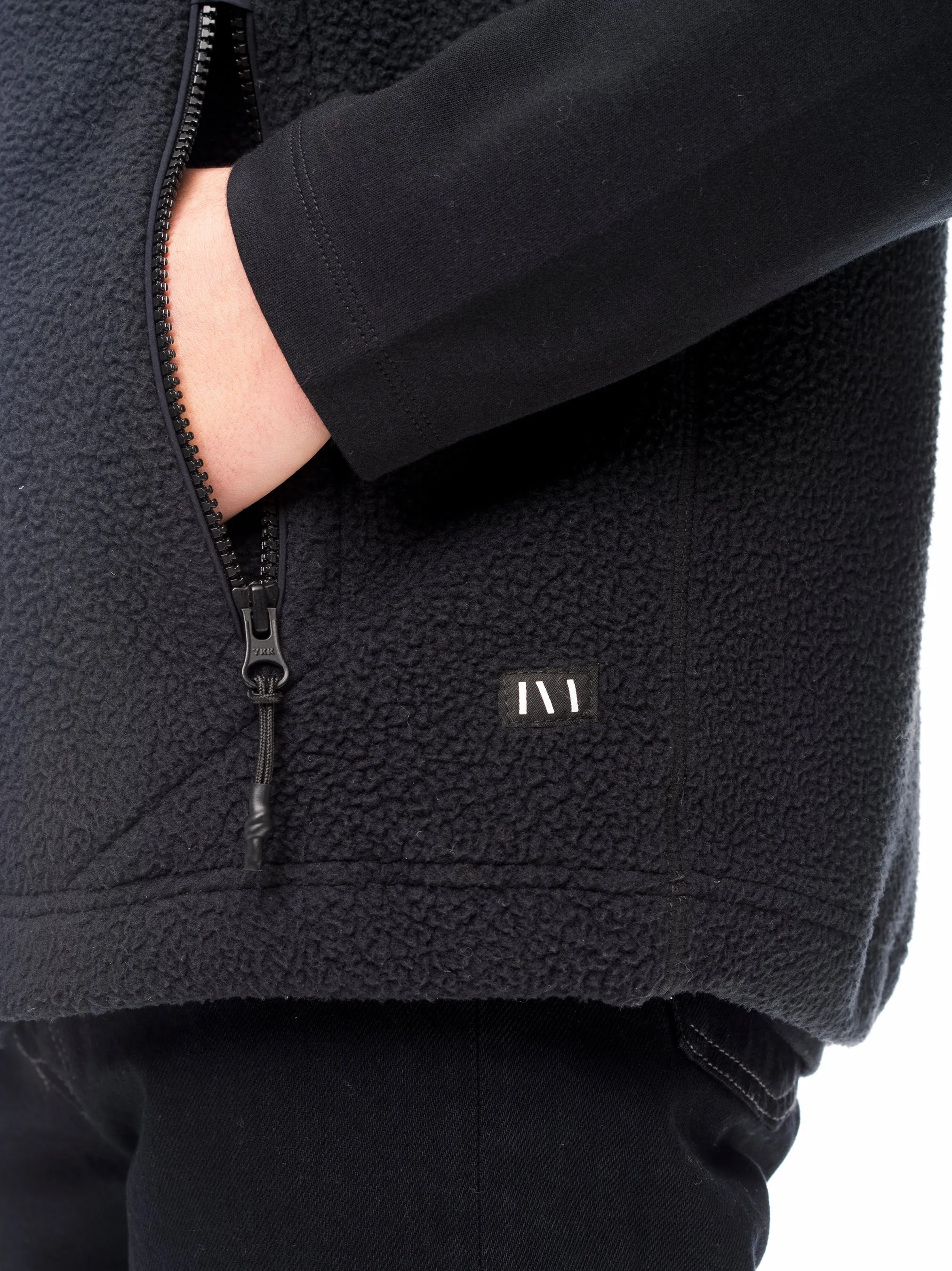 Fleece Vest - Black