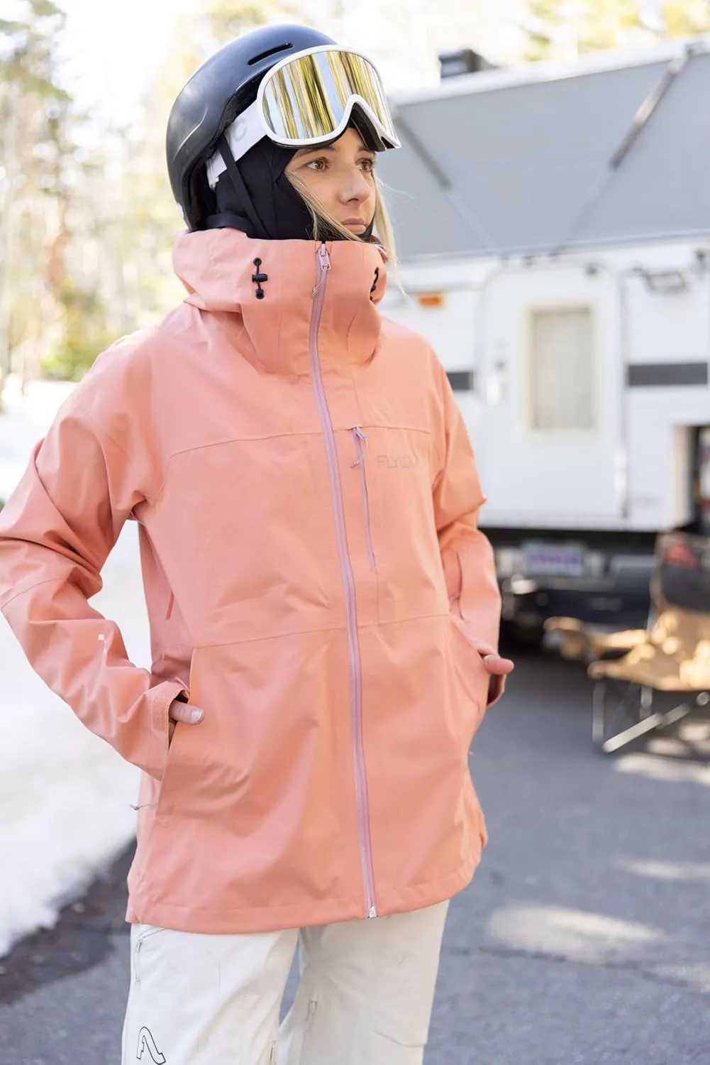Flylow Women's Lucy Jacket Waterproof Breathable Softshell Ski & Snowboard Coat