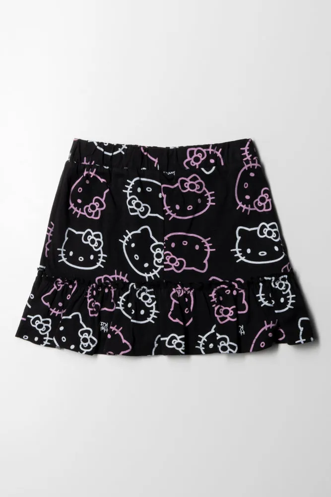 Hello Kitty Skort Black