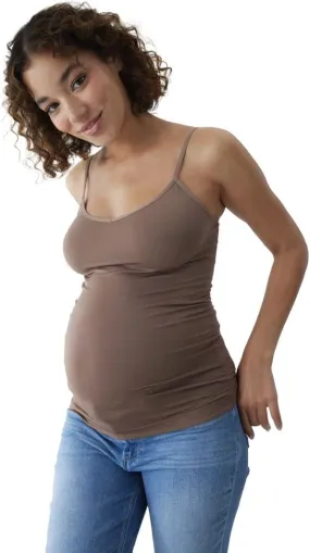 Ingrid & Isabel Seamless Maternity Cami, Comfortable Pregnancy Tank Top