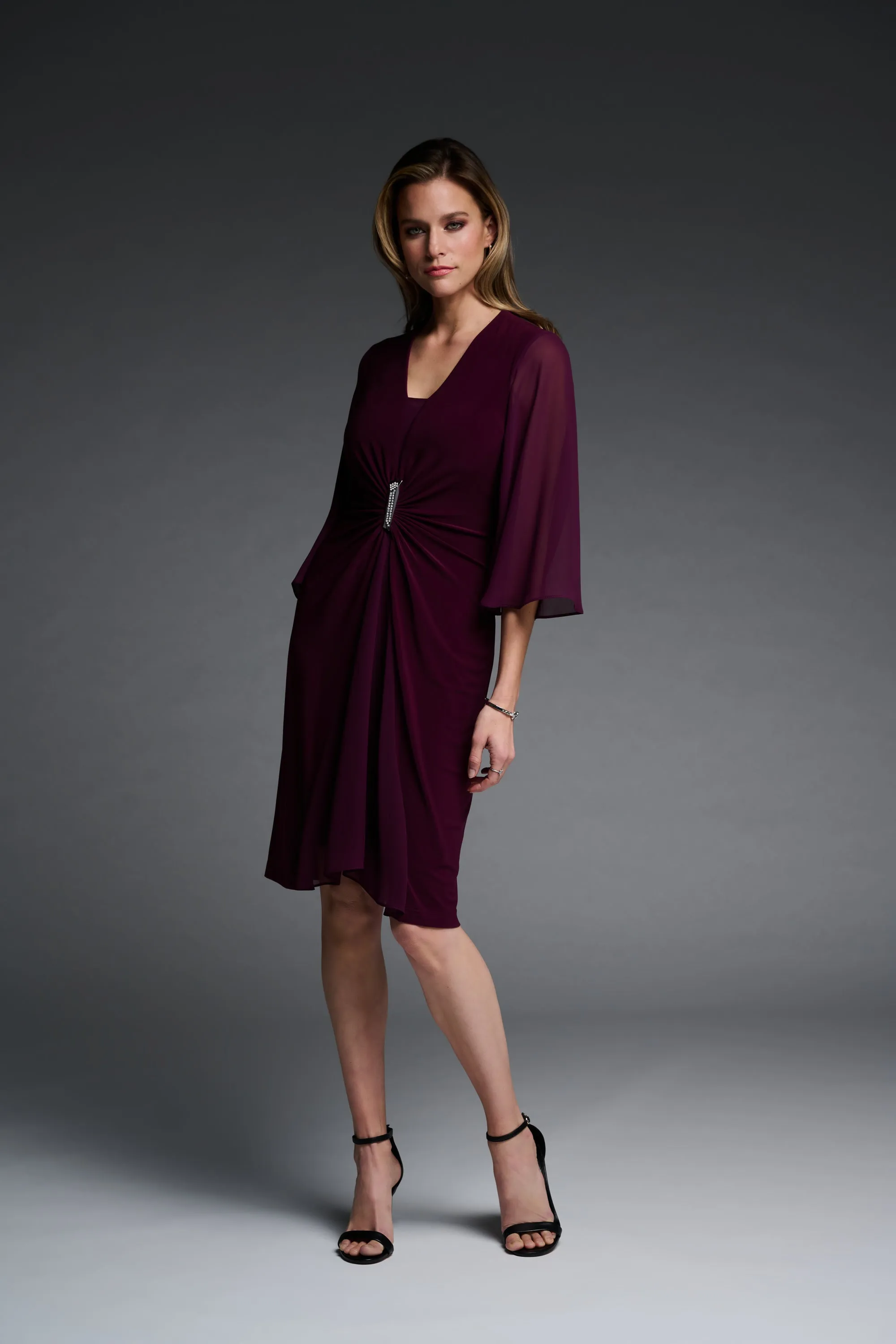 Joseph Ribkoff 223705 in Black & Navy *CLEARANCE*
