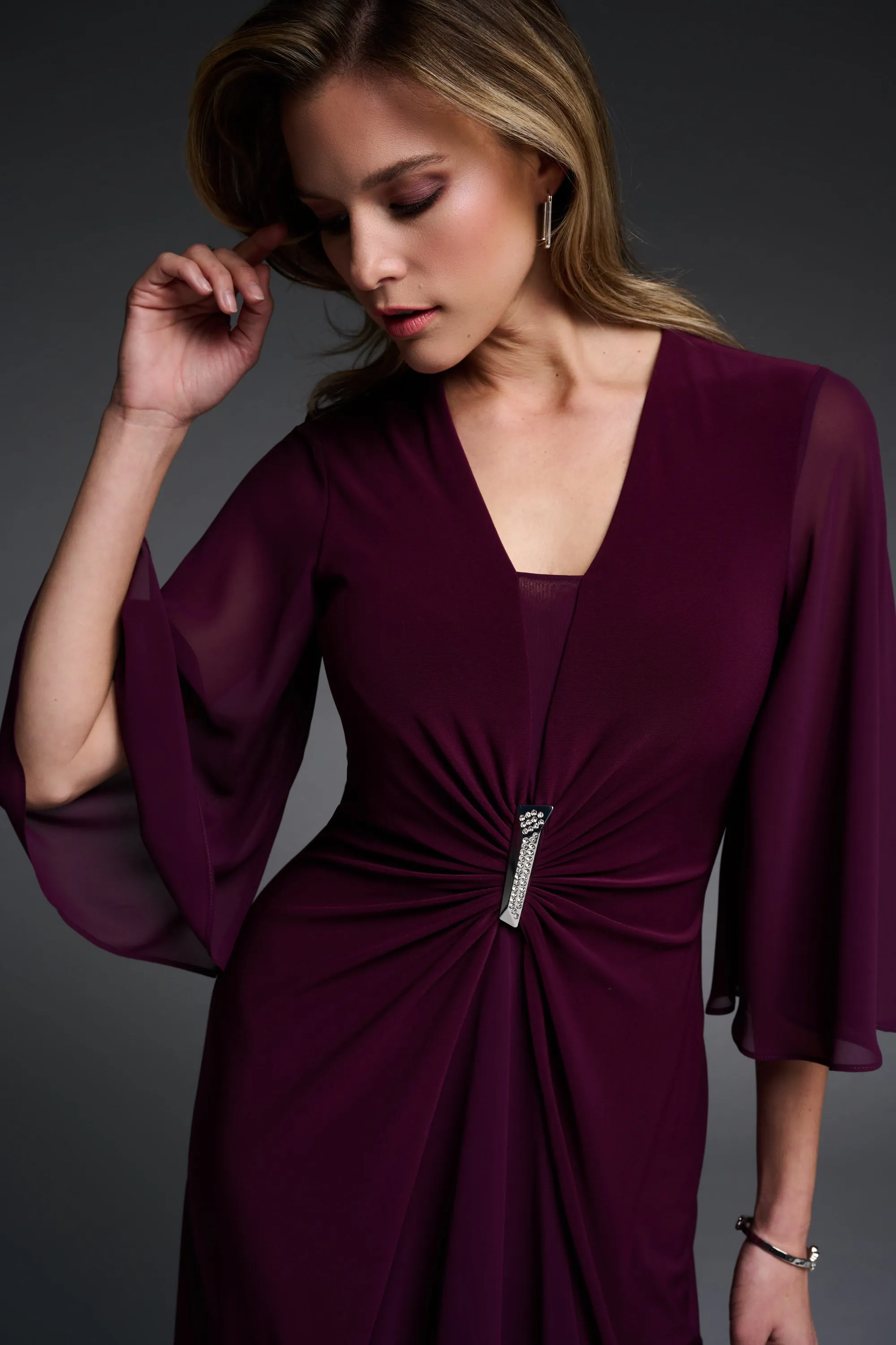Joseph Ribkoff 223705 in Black & Navy *CLEARANCE*