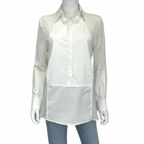 KAUFMANFRANCO White Cutout Blouse Size S