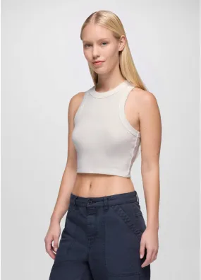 Lotus High Neck Tank - Soft White