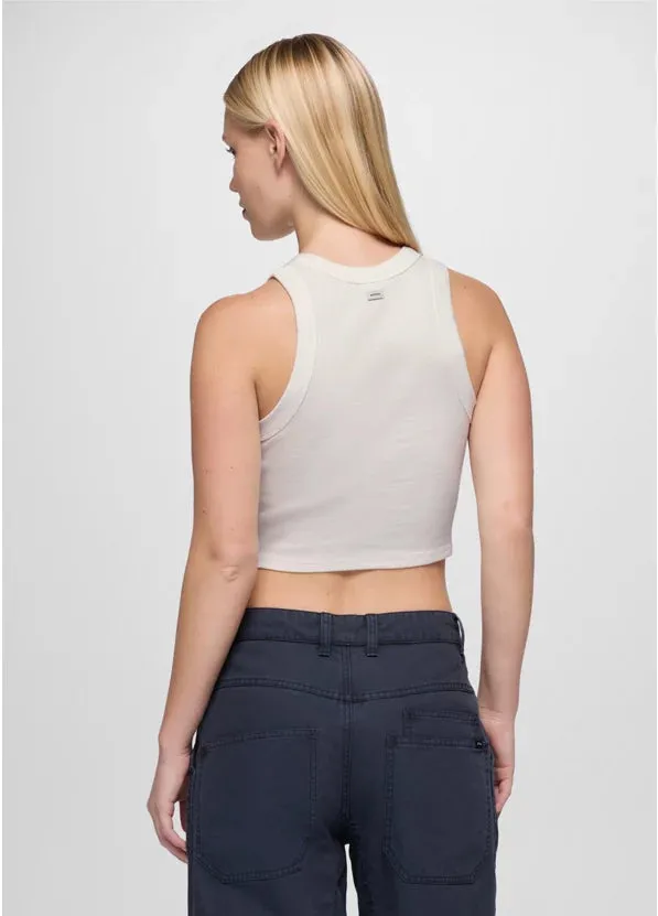 Lotus High Neck Tank - Soft White