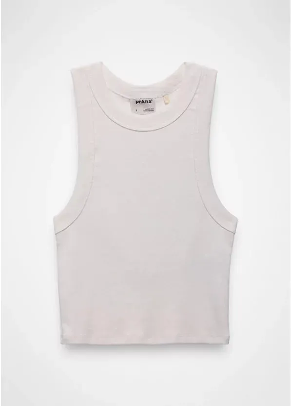 Lotus High Neck Tank - Soft White