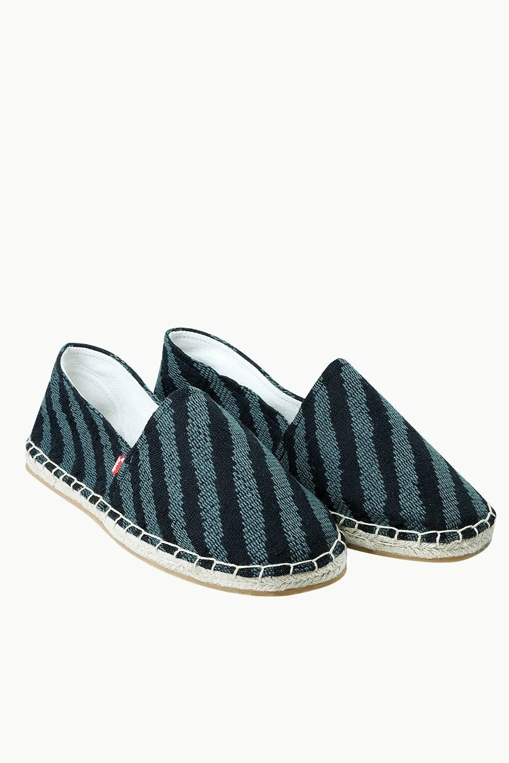 Men's Casual Stripe Knit Summer Espadrilles