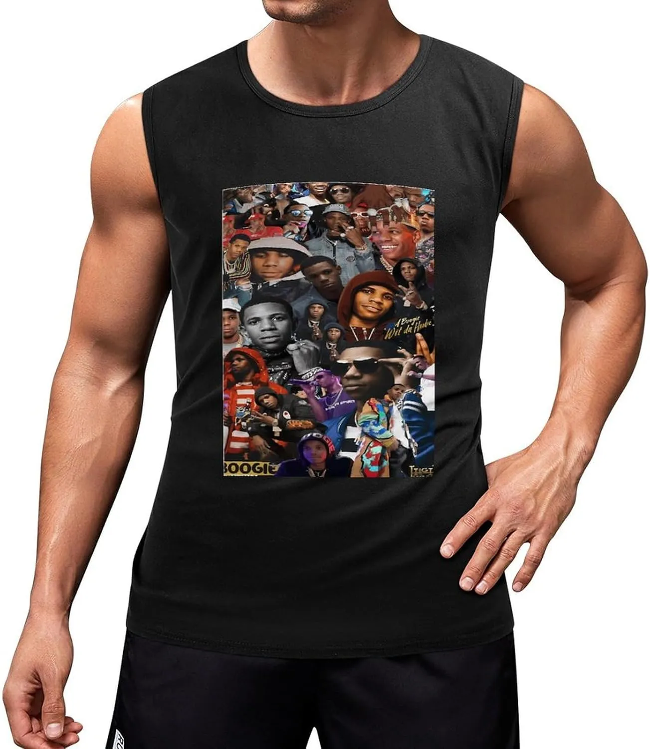Men's Stretchy Tank Top Stylish Athletic Tank Relaxed Tank