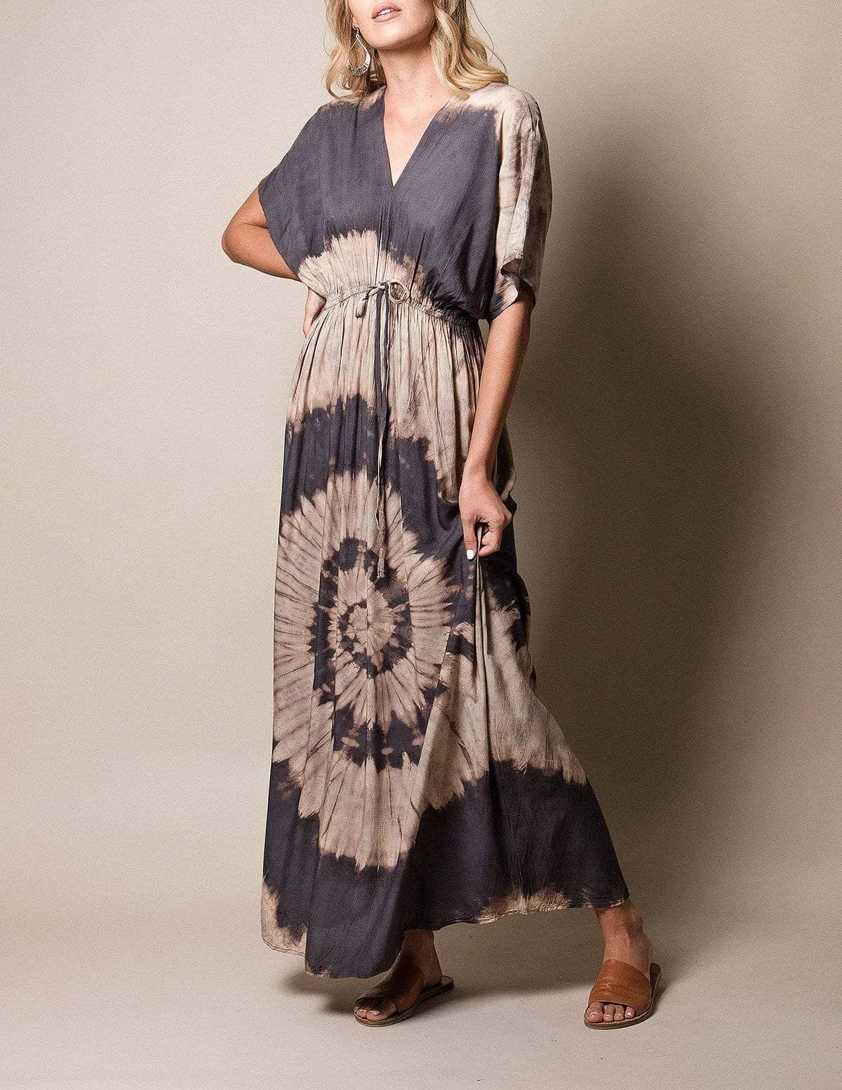 Nautilus Maxi Dress - Grey