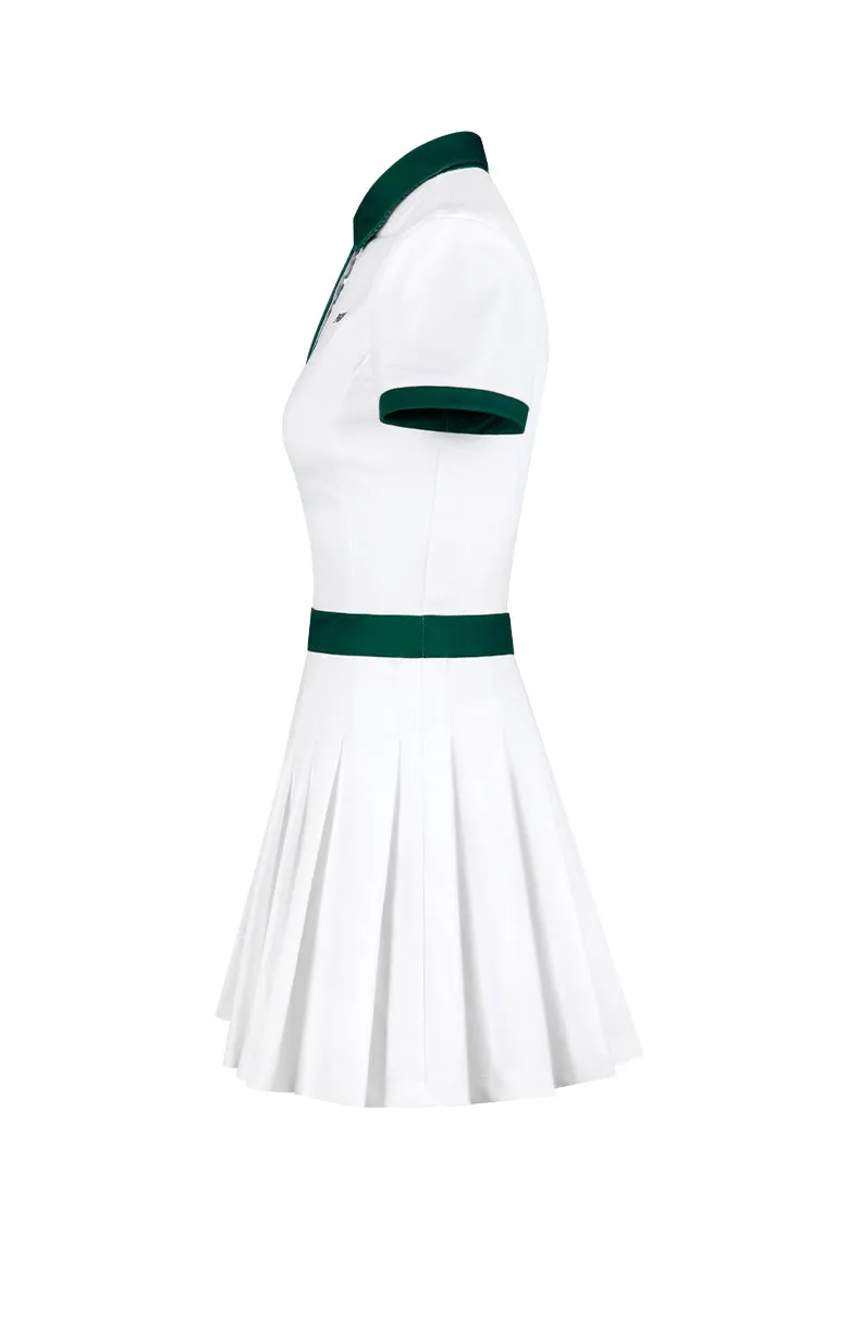 PGM QZ078 polo mini golf skirt set customize pleated high quality golf skirt