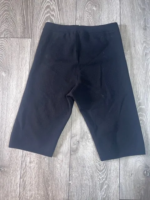 Prada Logo Plaque Jersey Stretch Shorts