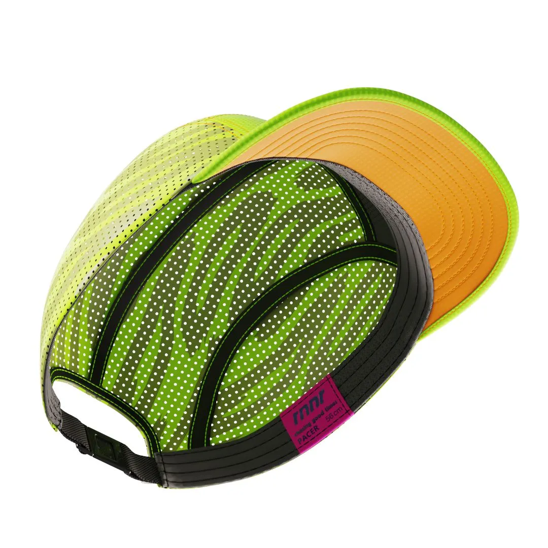 Rnnr Pacer Hat - Drippy Cheetah Green