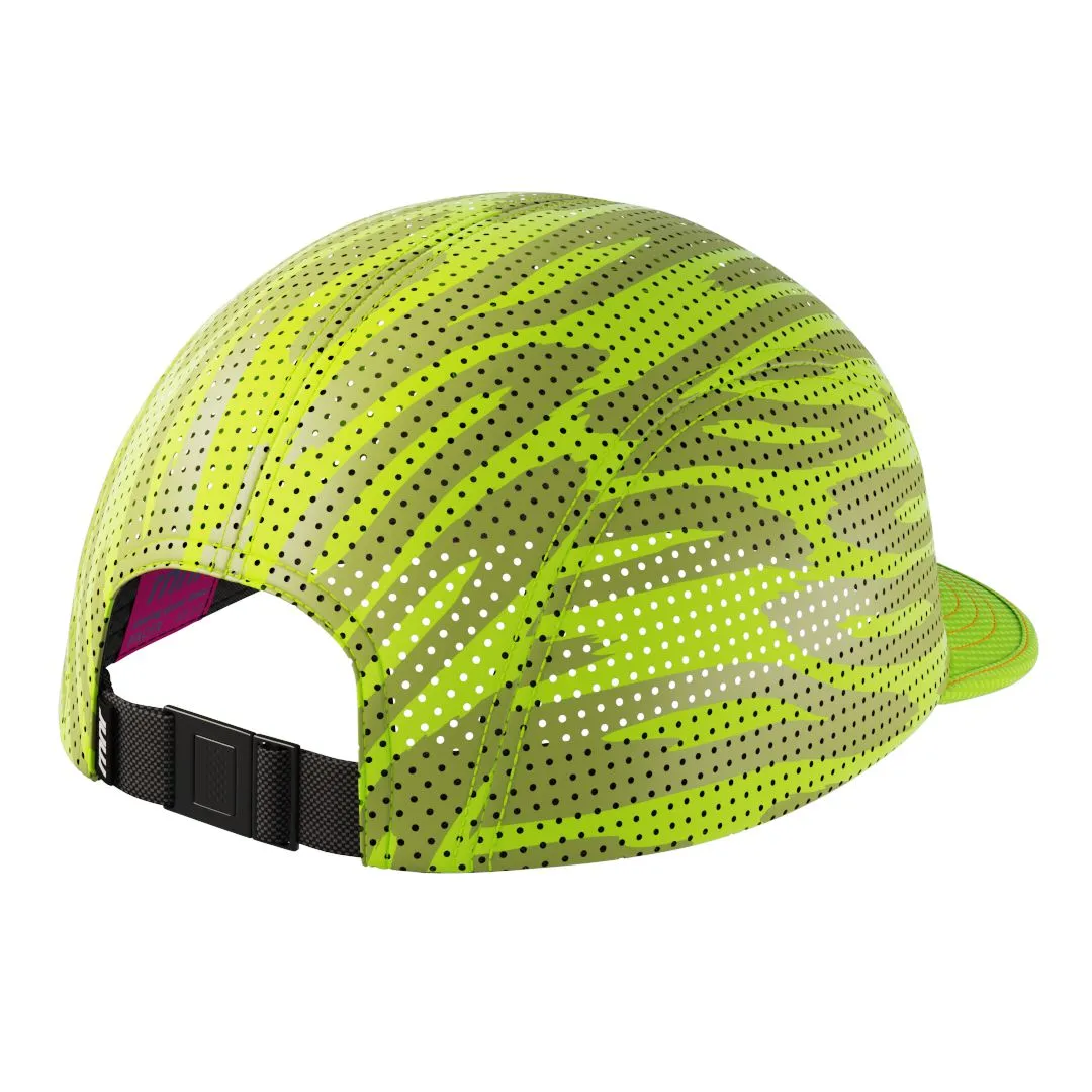 Rnnr Pacer Hat - Drippy Cheetah Green