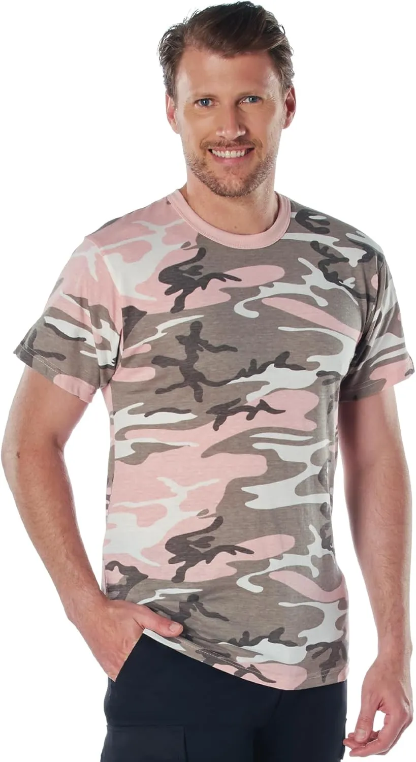 Rothco Camo T-Shirt - Comfortable, Tough and Long Lasting