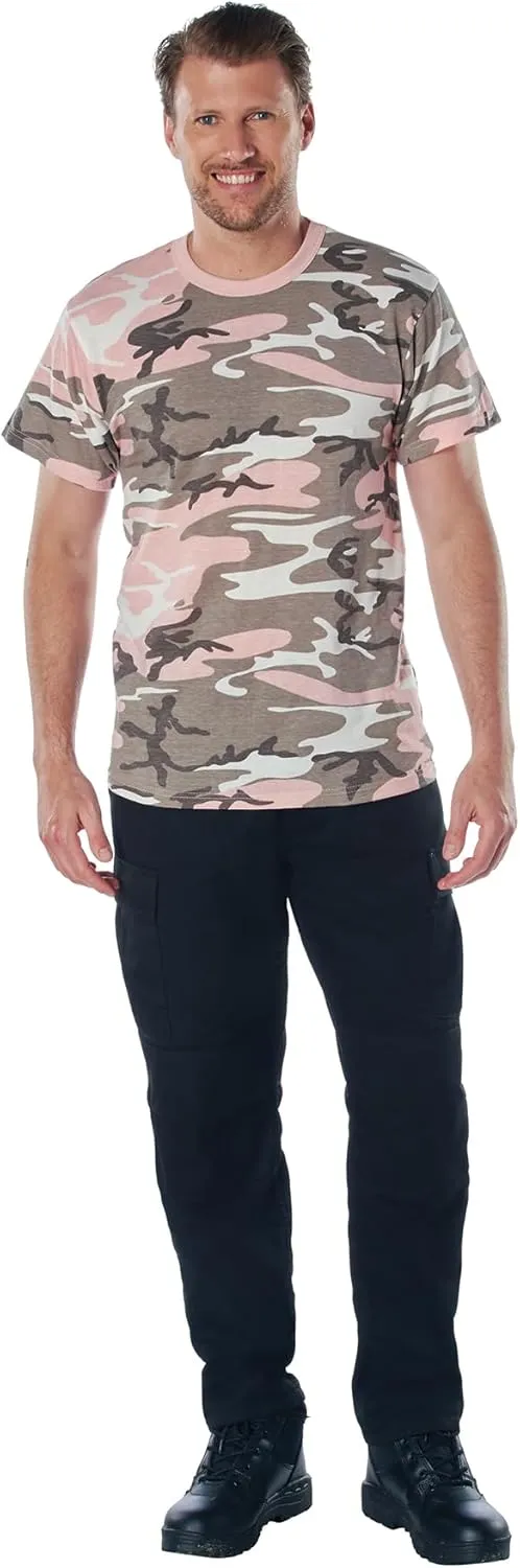 Rothco Camo T-Shirt - Comfortable, Tough and Long Lasting