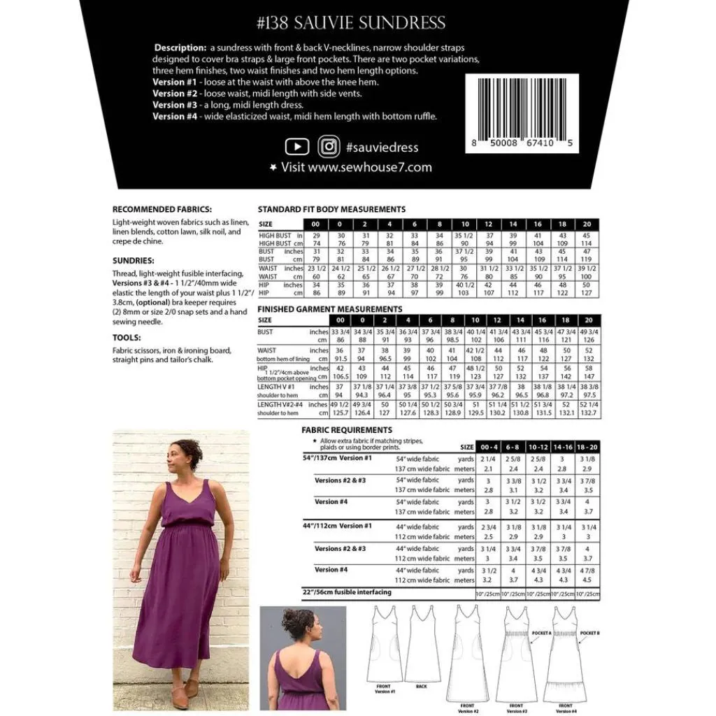 Sew House Seven Sauvie Sundress
