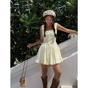 Sleeveless Ruffled Sundress