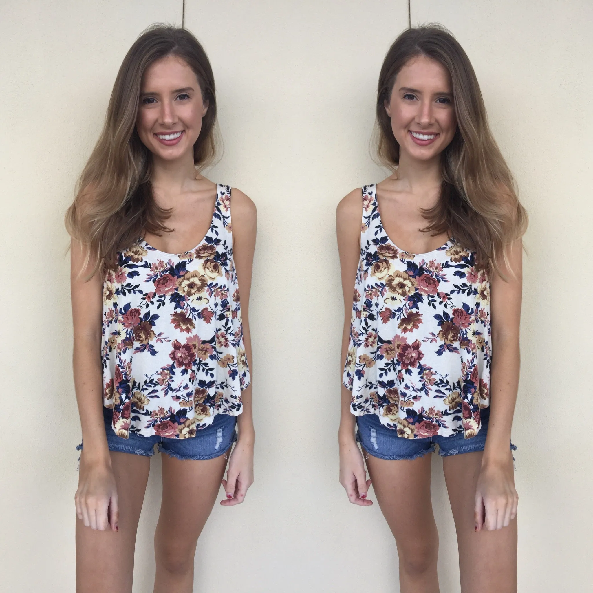 Soft & Sexy Floral Tank