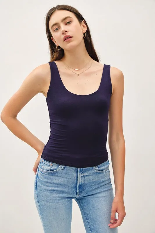 Soft & Stretchy Scoop Neck Tank