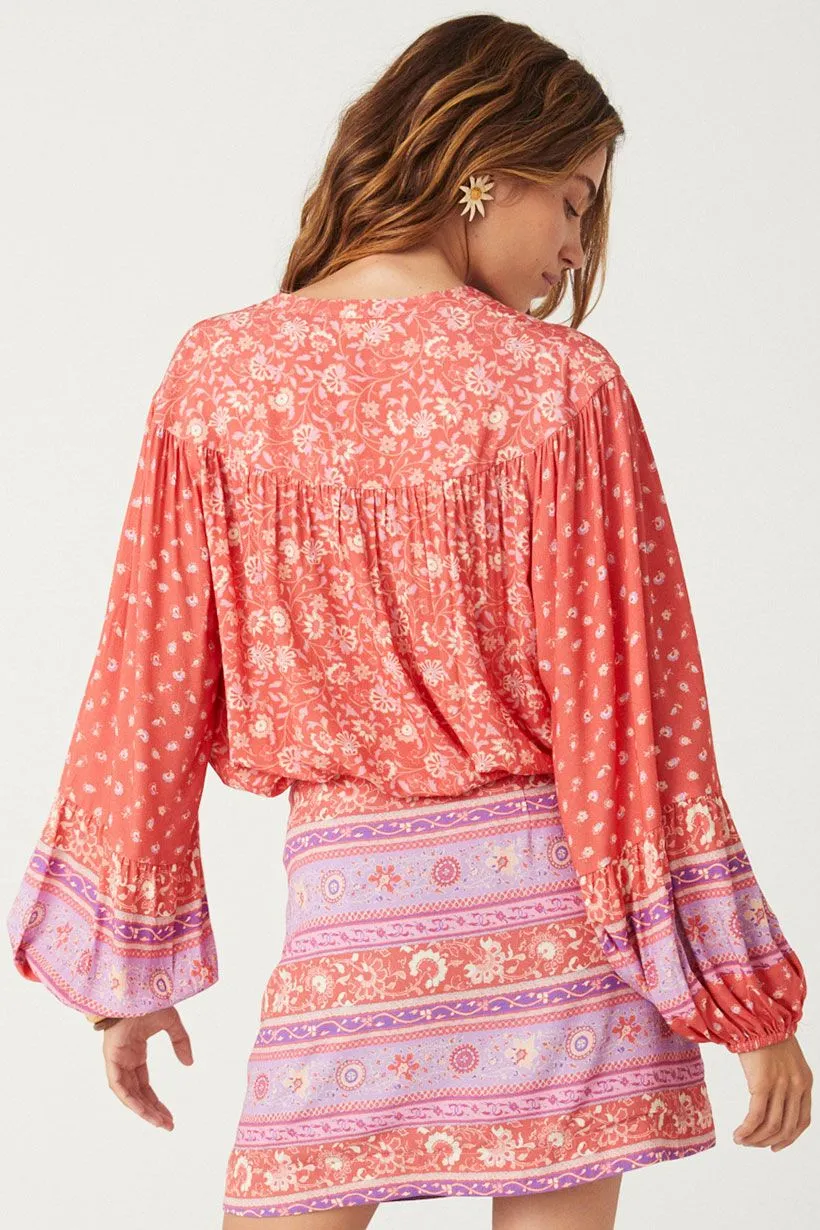 Spell - Sunshine Bandit Blouse (Cayenne)