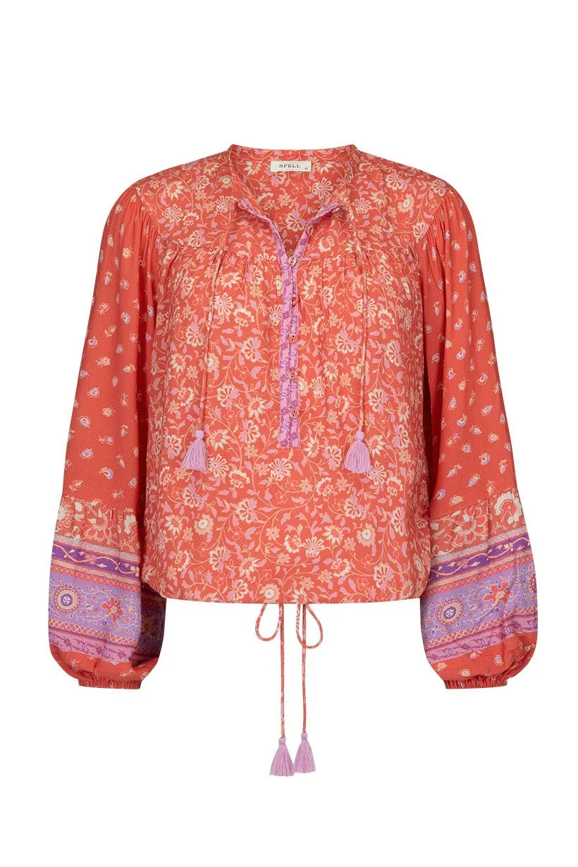 Spell - Sunshine Bandit Blouse (Cayenne)