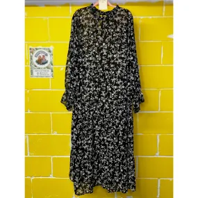 tiered chiffon flowy dress - 24