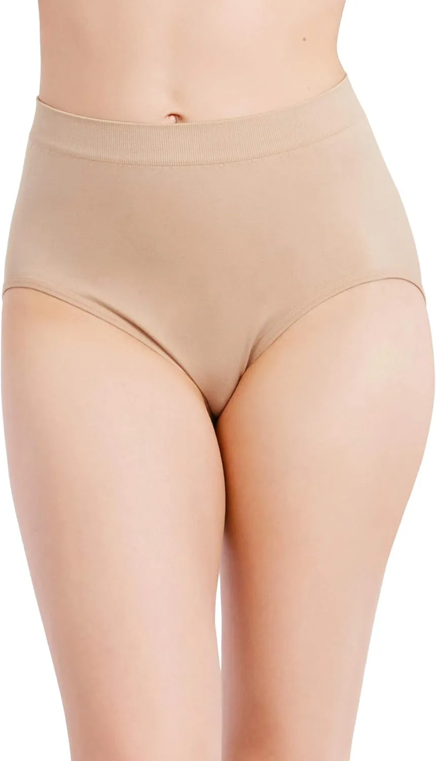 ToBeInStyle Womens Comfortable Pack of 6 Bikini Brief Panties