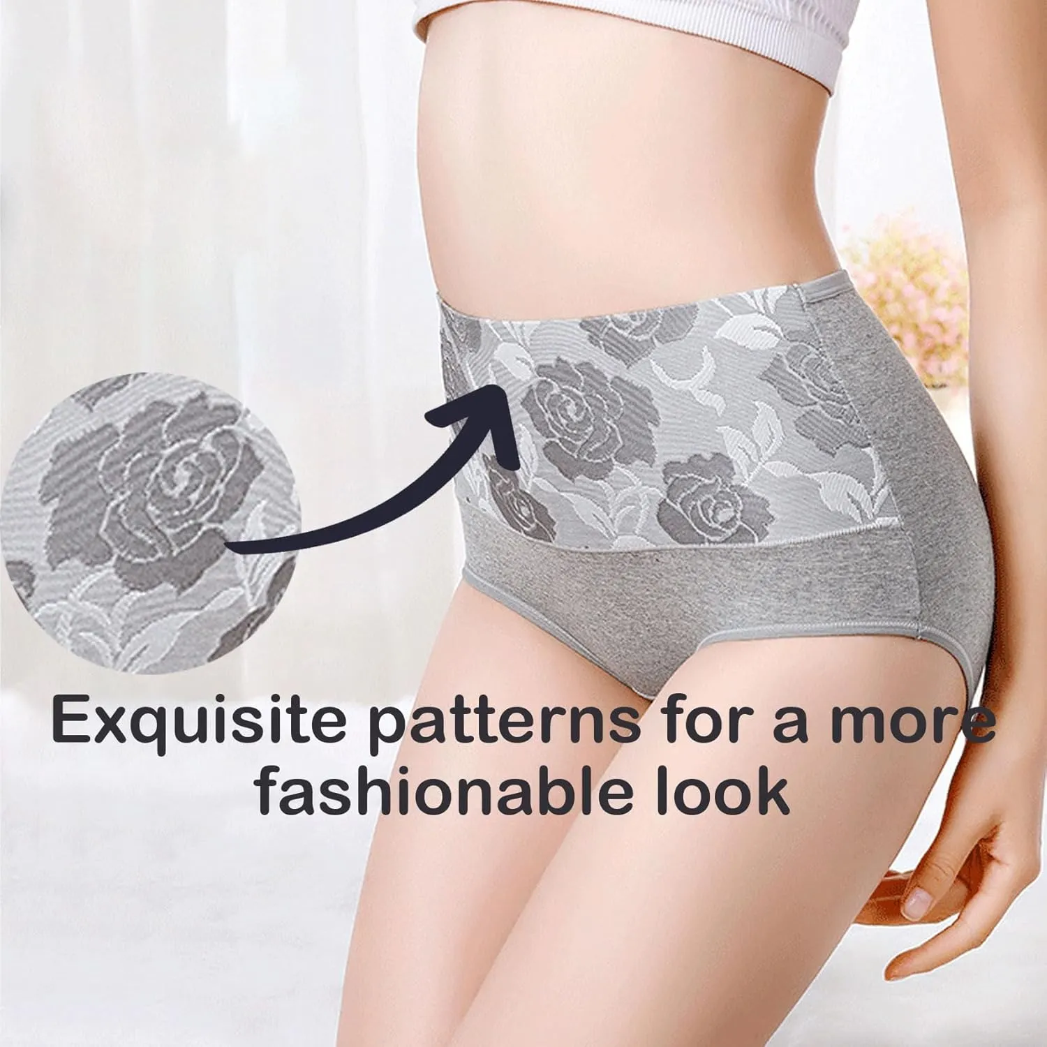 Zenywear Leakproof Panties, Bloomyfit - High Waist Leakproof & Comfortable Panties