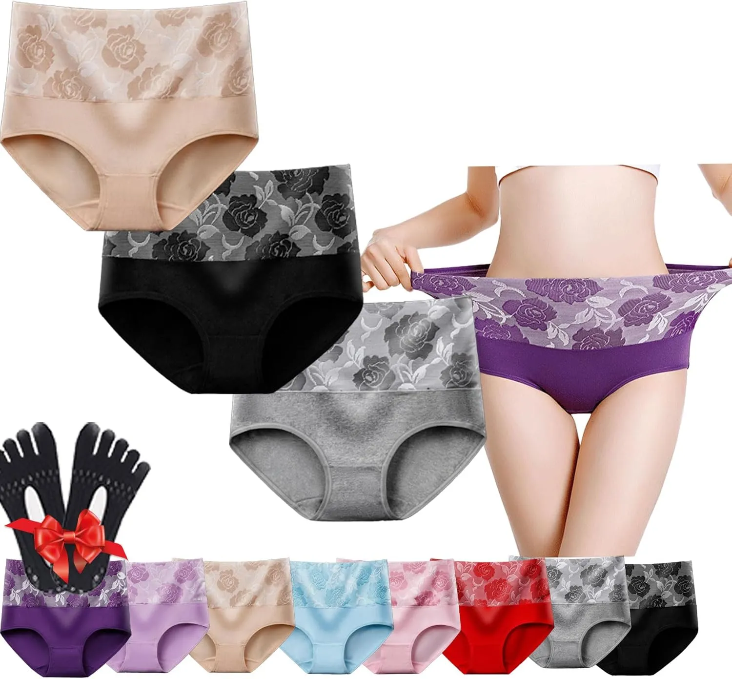 Zenywear Leakproof Panties, Bloomyfit - High Waist Leakproof & Comfortable Panties