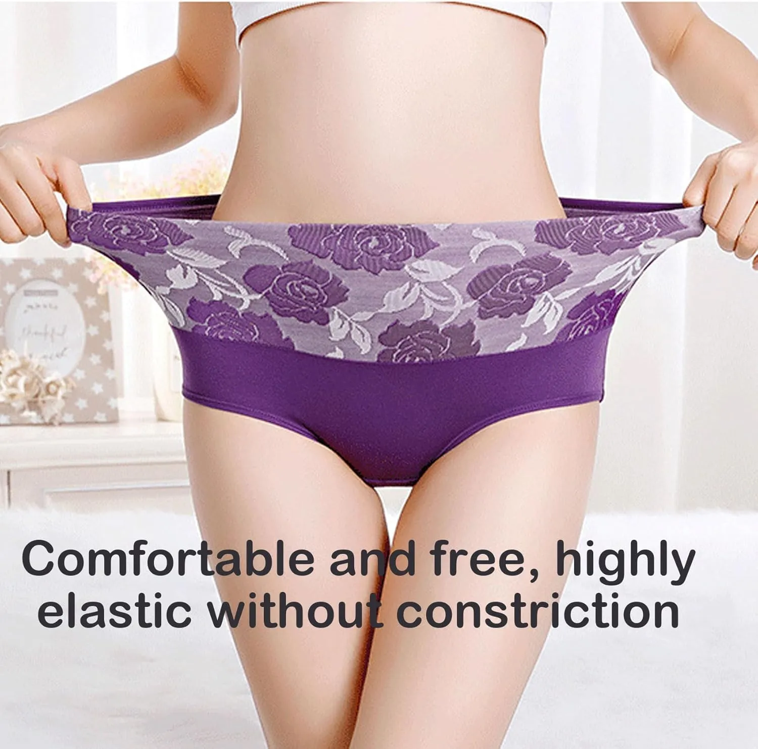Zenywear Leakproof Panties, Bloomyfit - High Waist Leakproof & Comfortable Panties